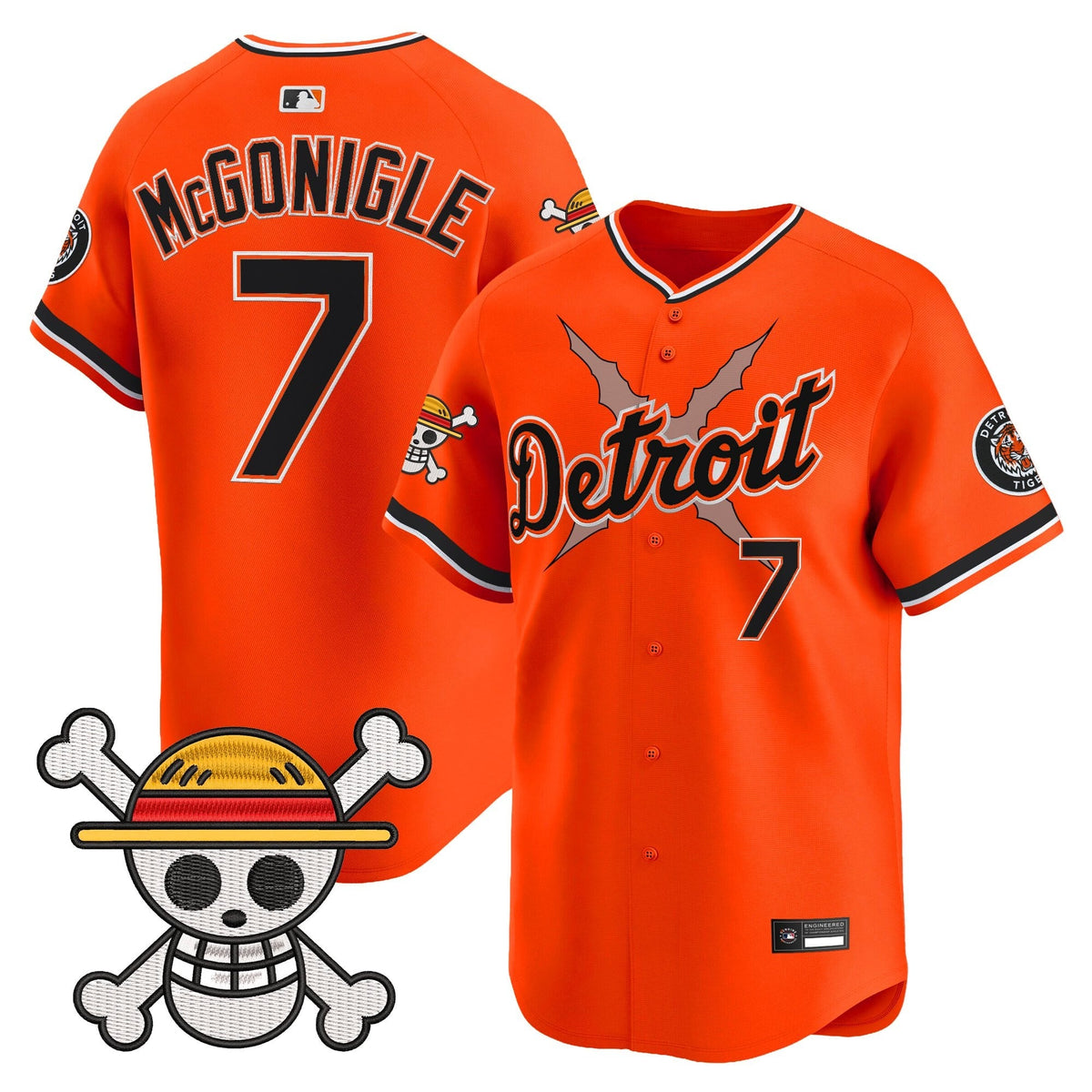 DET x  OP Vapor Premier Limited Jersey - Stitched
