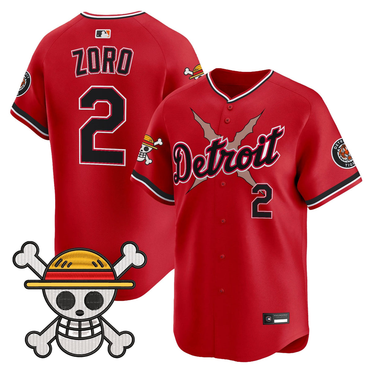 Detroit Tigers x  OP Vapor Premier Limited Jersey - Stitched