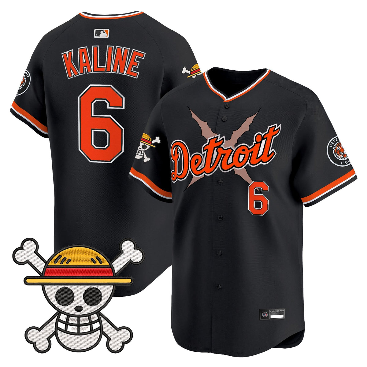 DET x  OP Vapor Premier Limited Jersey - Stitched