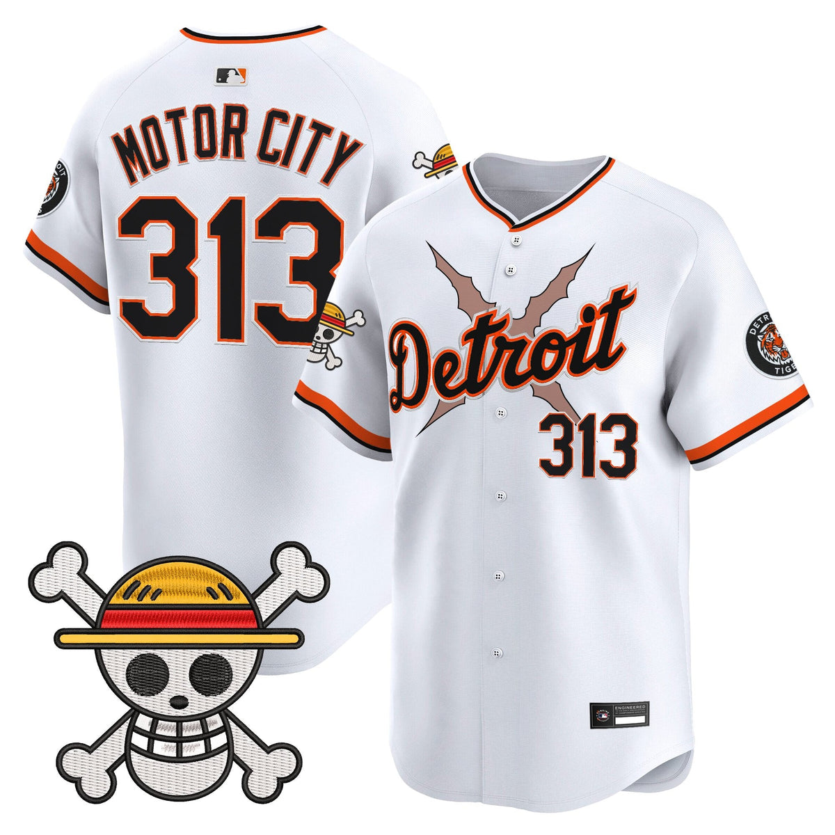 Detroit Tigers x  OP Vapor Premier Limited Jersey - Stitched