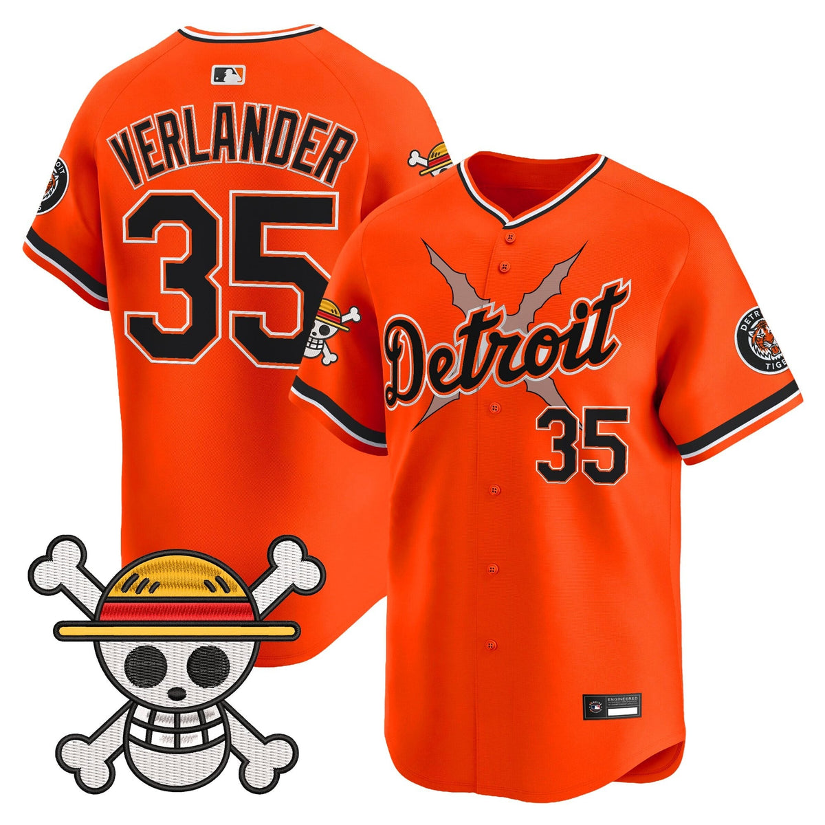 Detroit Tigers x  OP Vapor Premier Limited Jersey - Stitched