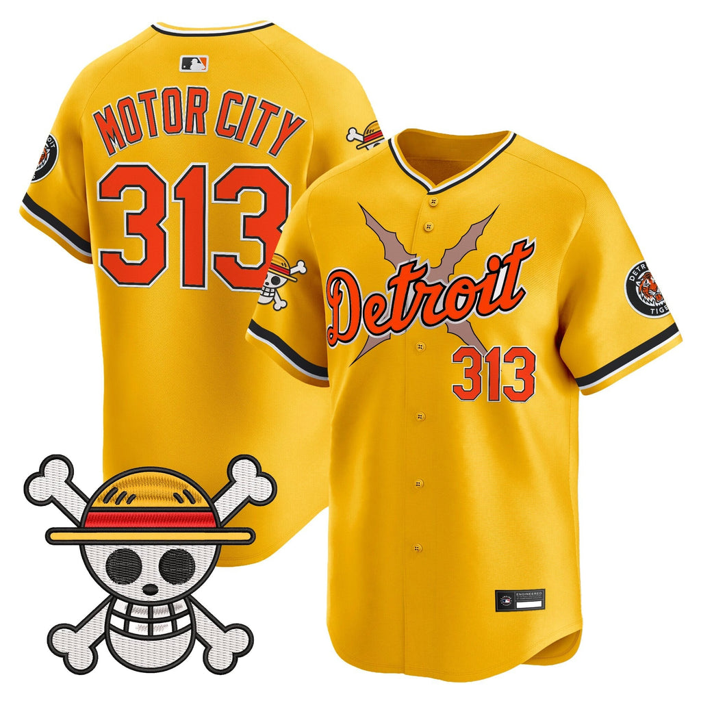 Detroit Tigers x  OP Vapor Premier Limited Jersey - Stitched