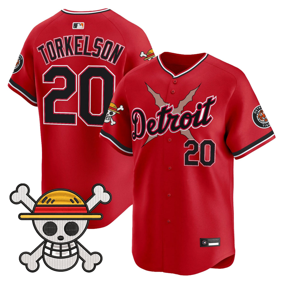 Detroit Tigers x  OP Vapor Premier Limited Jersey - Stitched