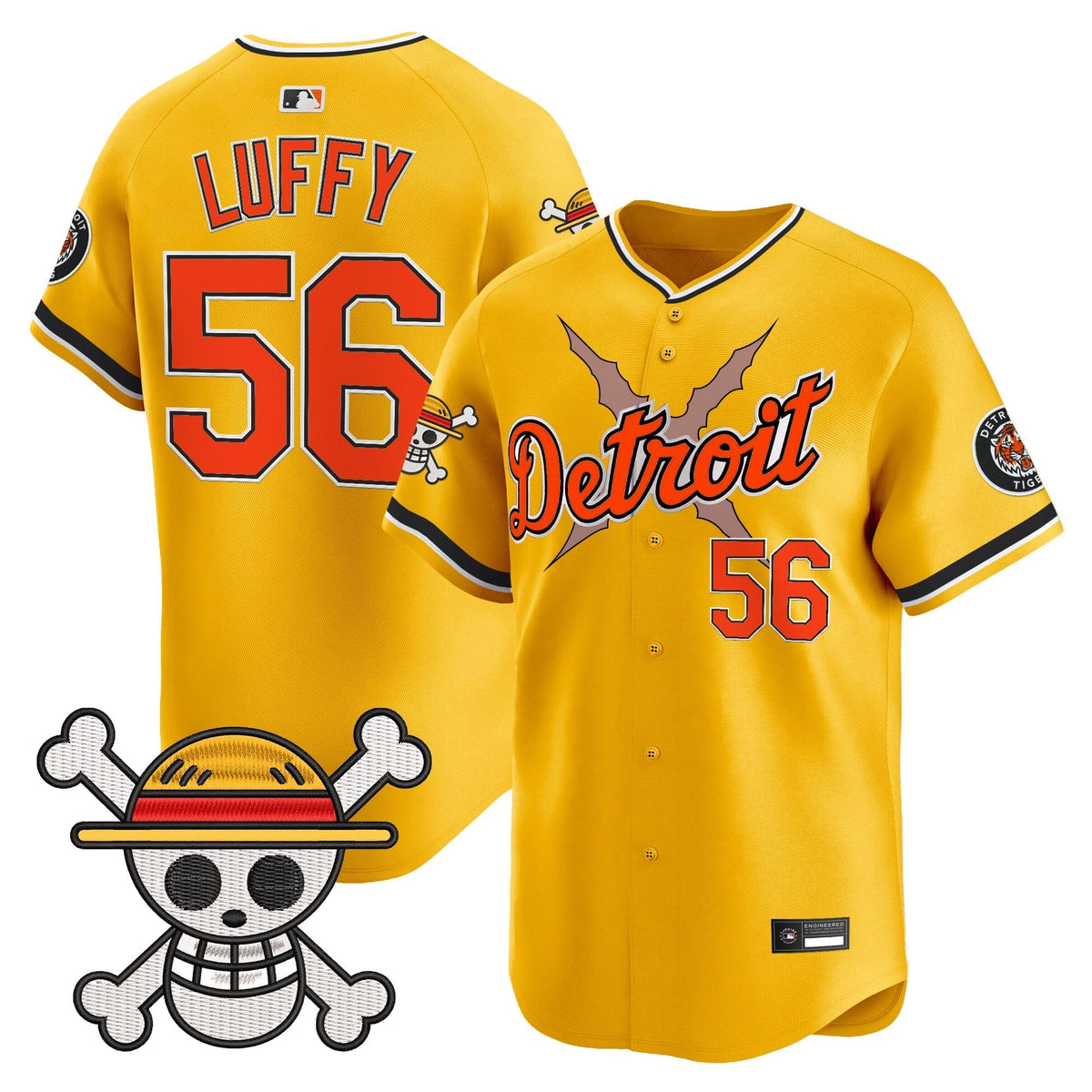 Detroit Tigers x  OP Vapor Premier Limited Jersey - Stitched