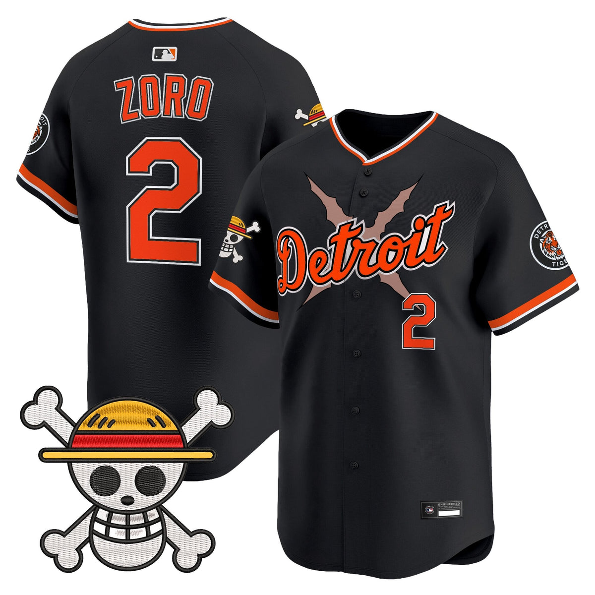 Detroit Tigers x  OP Vapor Premier Limited Jersey - Stitched