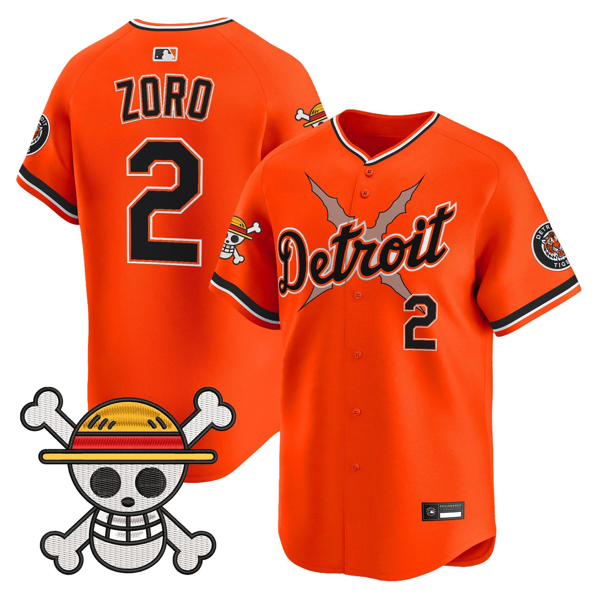 DET x  OP Vapor Premier Limited Jersey - Stitched