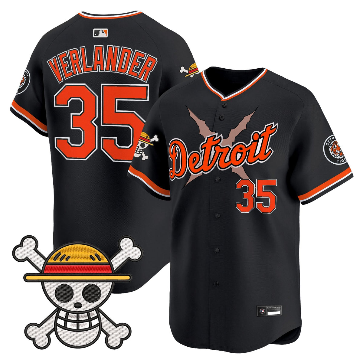 Detroit Tigers x  OP Vapor Premier Limited Jersey - Stitched