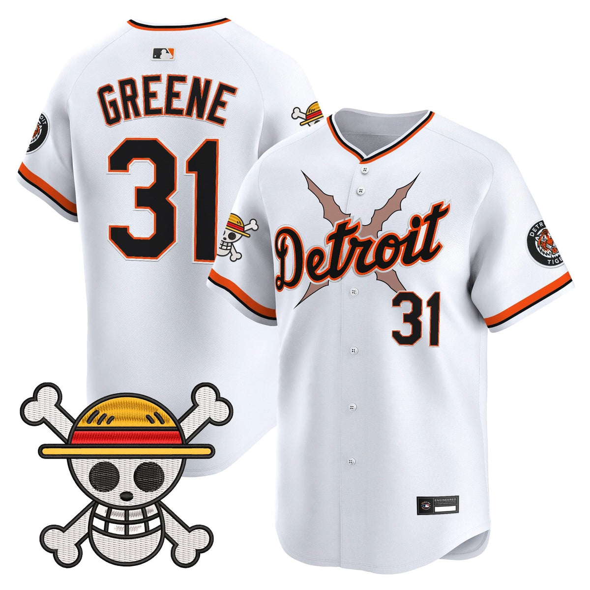 Detroit Tigers x  OP Vapor Premier Limited Jersey - Stitched
