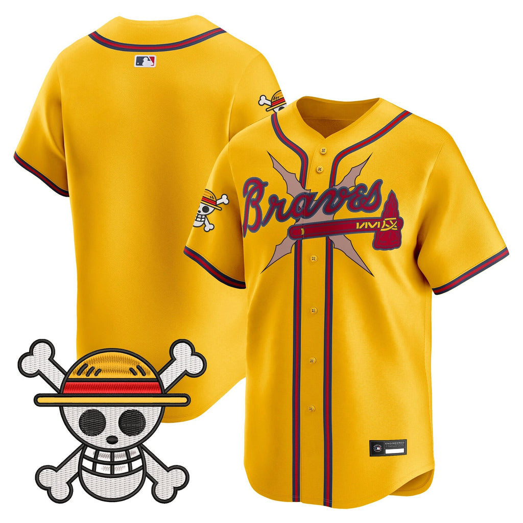 Atlanta Braves x  OP Vapor Premier Limited Jersey - Stitched