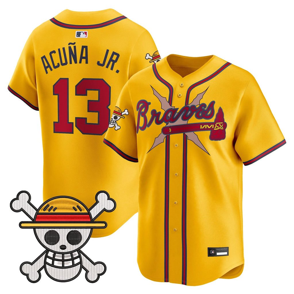 Atlanta Braves x  OP Vapor Premier Limited Jersey - Stitched