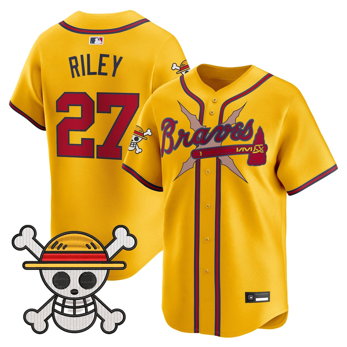 Atlanta Braves x  OP Vapor Premier Limited Jersey - Stitched