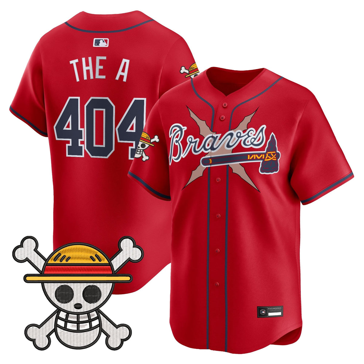 Atlanta Braves x  OP Vapor Premier Limited Jersey - Stitched