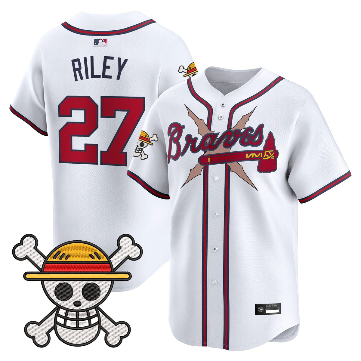 Atlanta Braves x  OP Vapor Premier Limited Jersey - Stitched