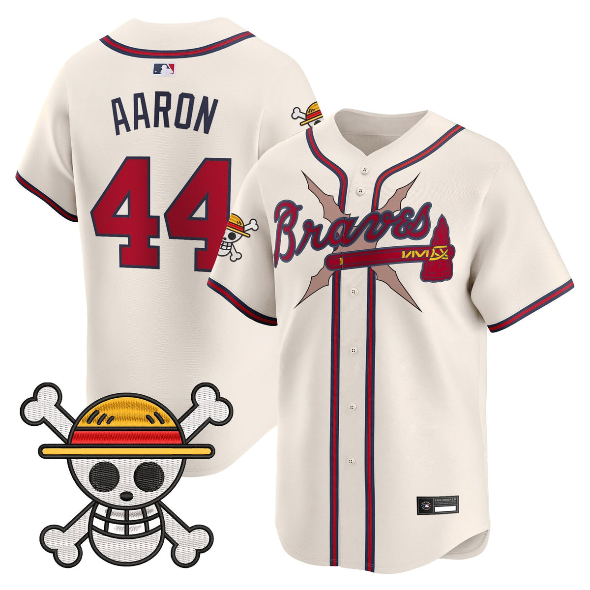 Atlanta Braves x  OP Vapor Premier Limited Jersey - Stitched