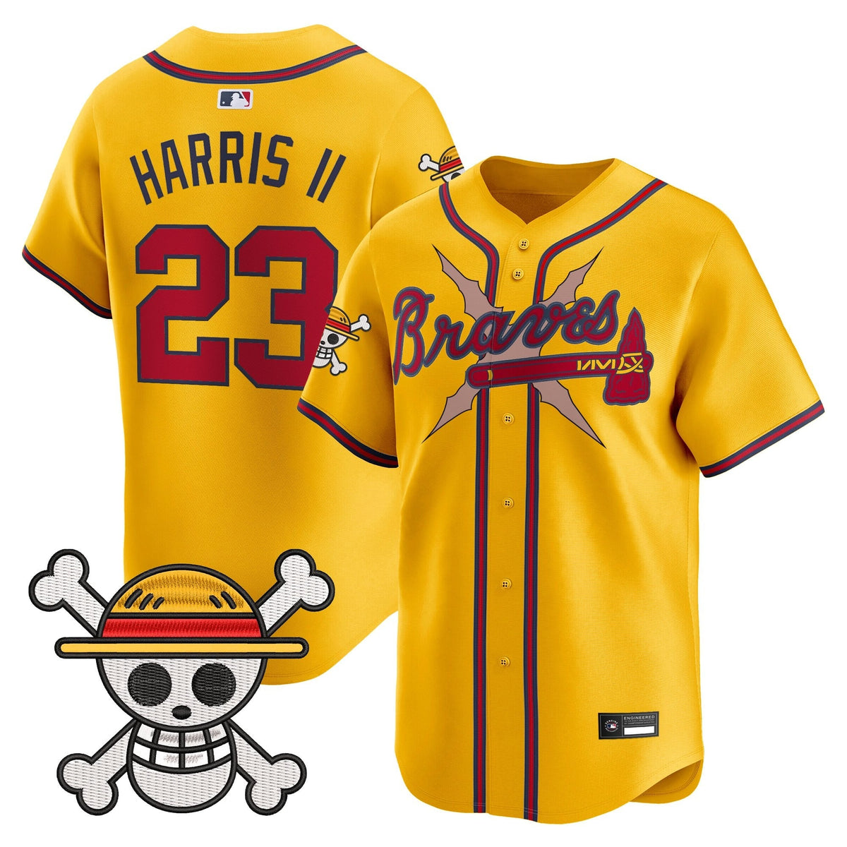 Atlanta Braves x  OP Vapor Premier Limited Jersey - Stitched