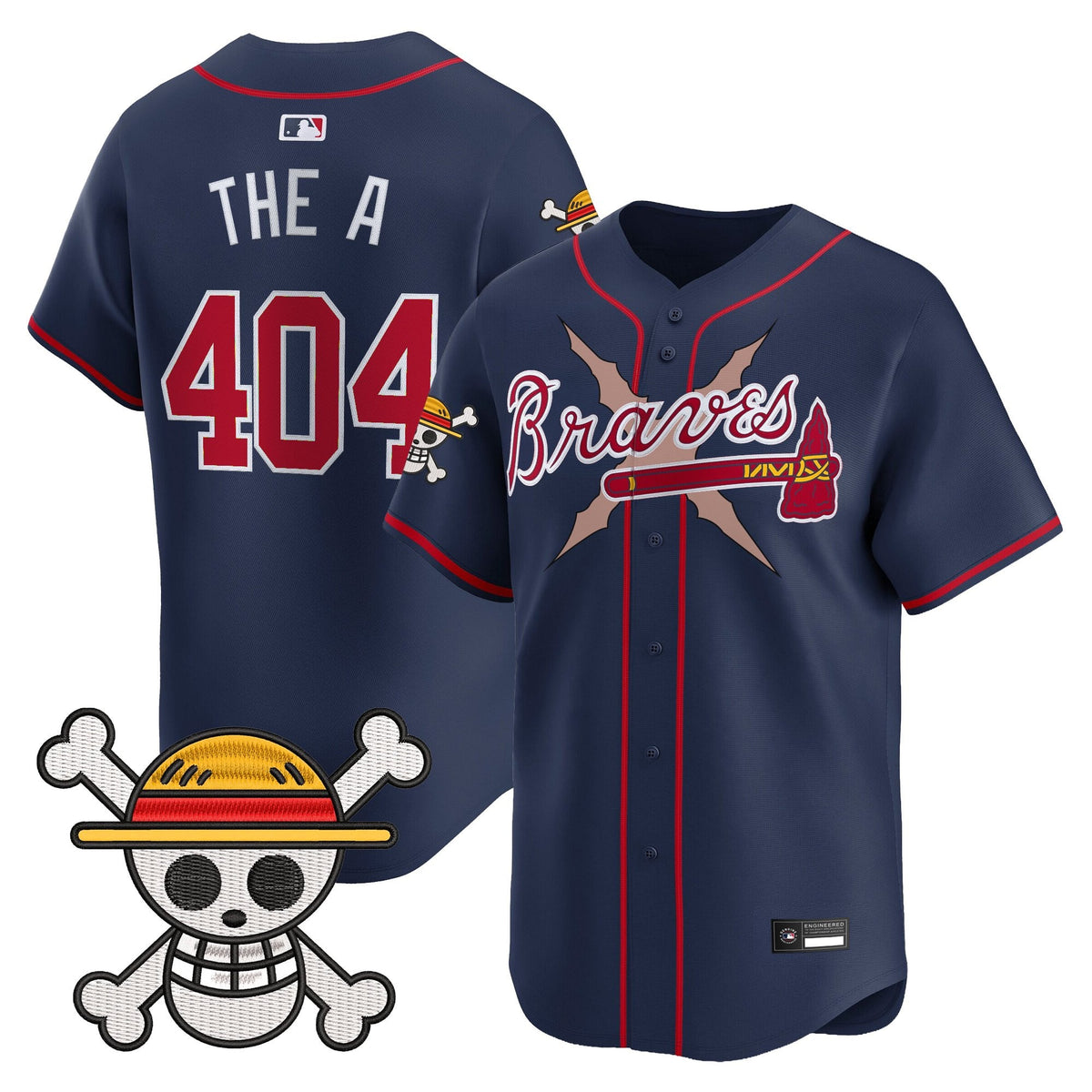 Atlanta Braves x  OP Vapor Premier Limited Jersey - Stitched