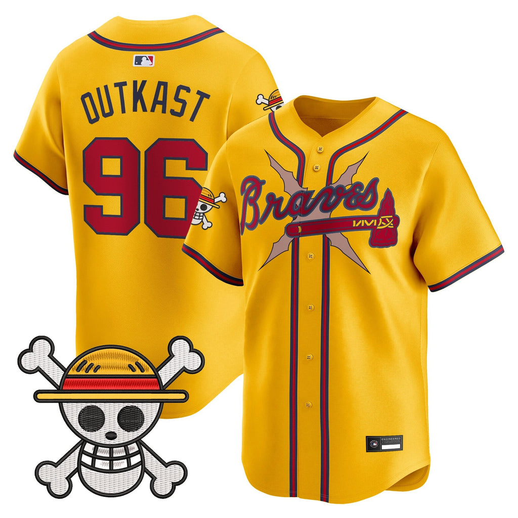 Atlanta Braves x  OP Vapor Premier Limited Jersey - Stitched