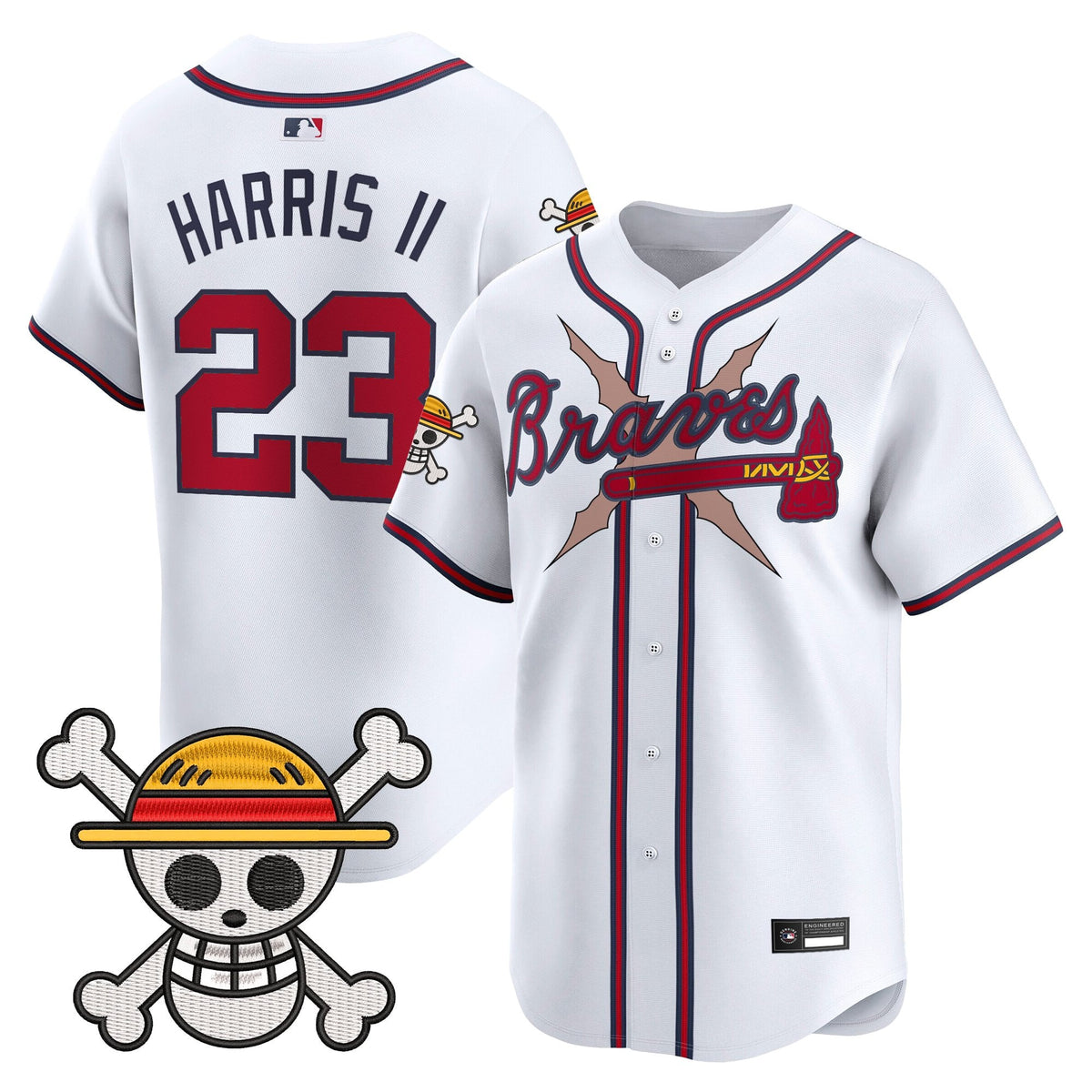 Atlanta Braves x  OP Vapor Premier Limited Jersey - Stitched