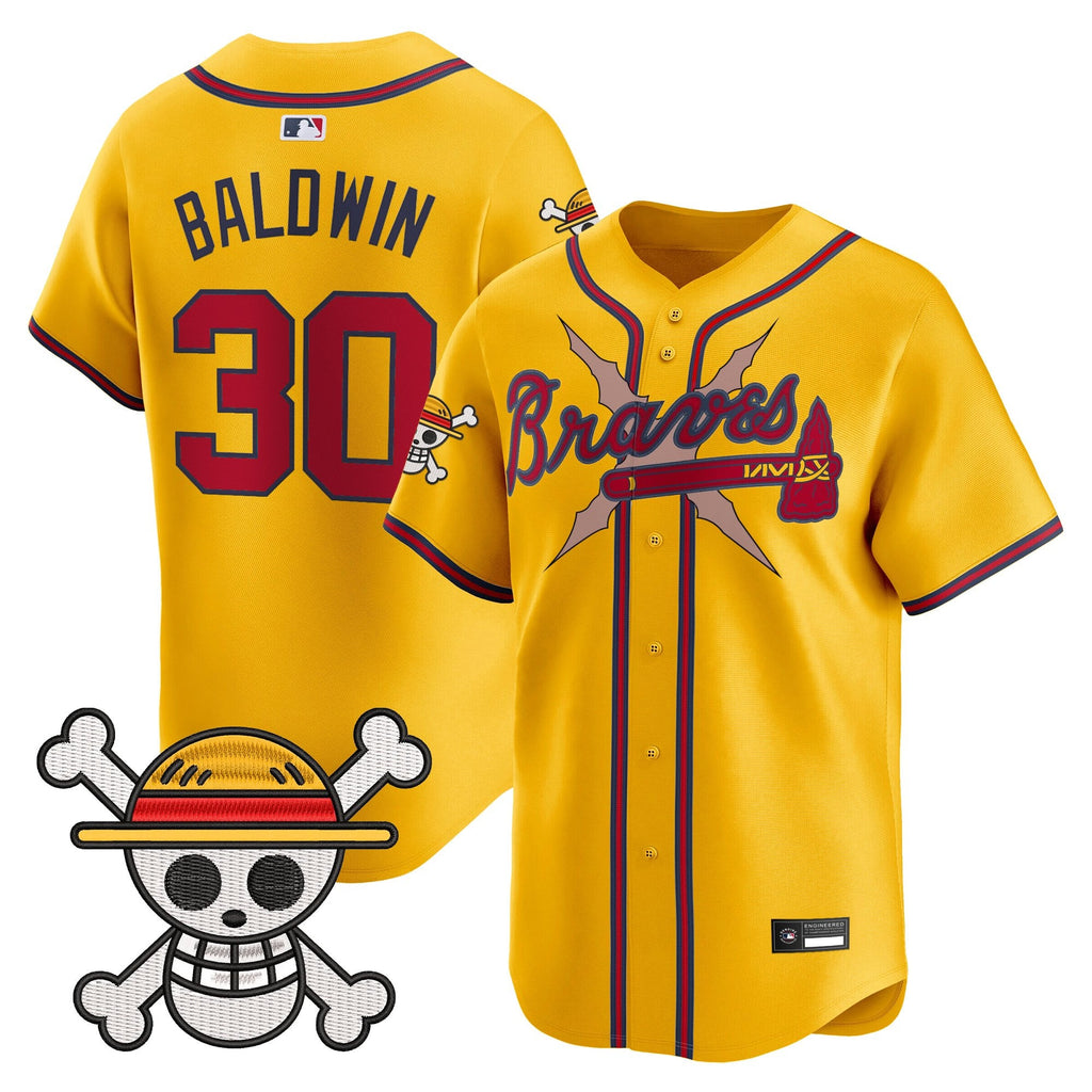 Atlanta Braves x  OP Vapor Premier Limited Jersey - Stitched