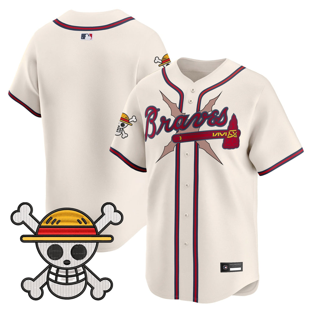 Atlanta Braves x  OP Vapor Premier Limited Jersey - Stitched