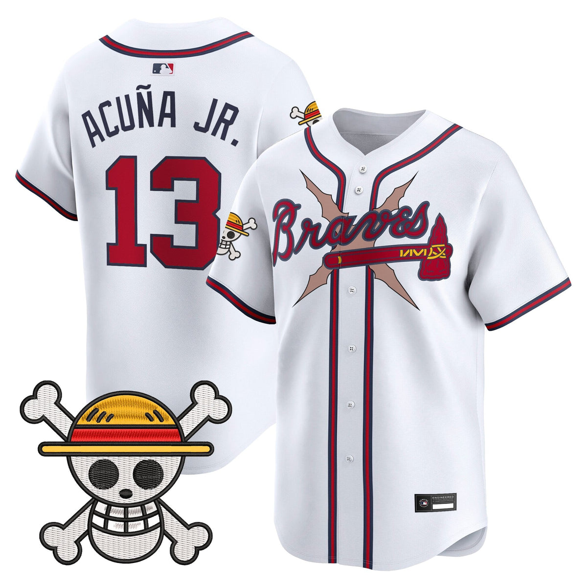 Atlanta Braves x  OP Vapor Premier Limited Jersey - Stitched