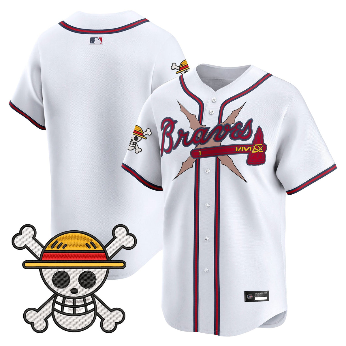 Atlanta Braves x  OP Vapor Premier Limited Jersey - Stitched