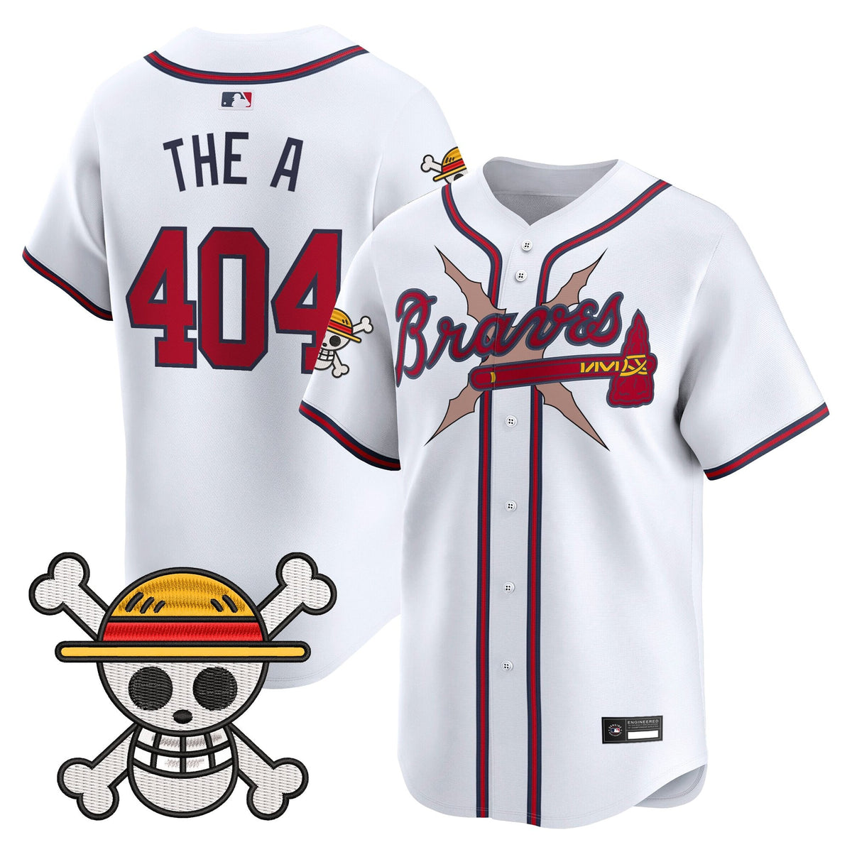 Atlanta Braves x  OP Vapor Premier Limited Jersey - Stitched