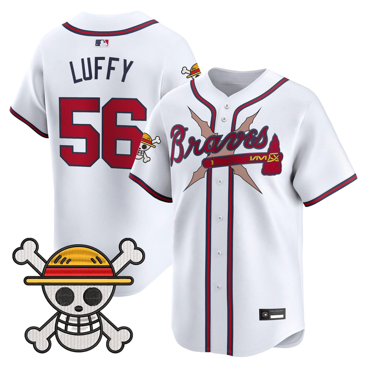 Atlanta Braves x  OP Vapor Premier Limited Jersey - Stitched