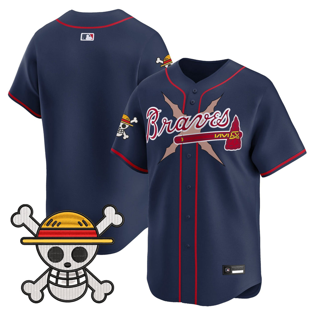 Atlanta Braves x  OP Vapor Premier Limited Jersey - Stitched