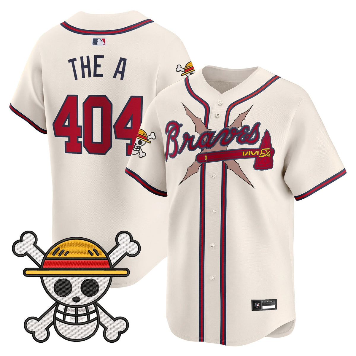 Atlanta Braves x  OP Vapor Premier Limited Jersey - Stitched