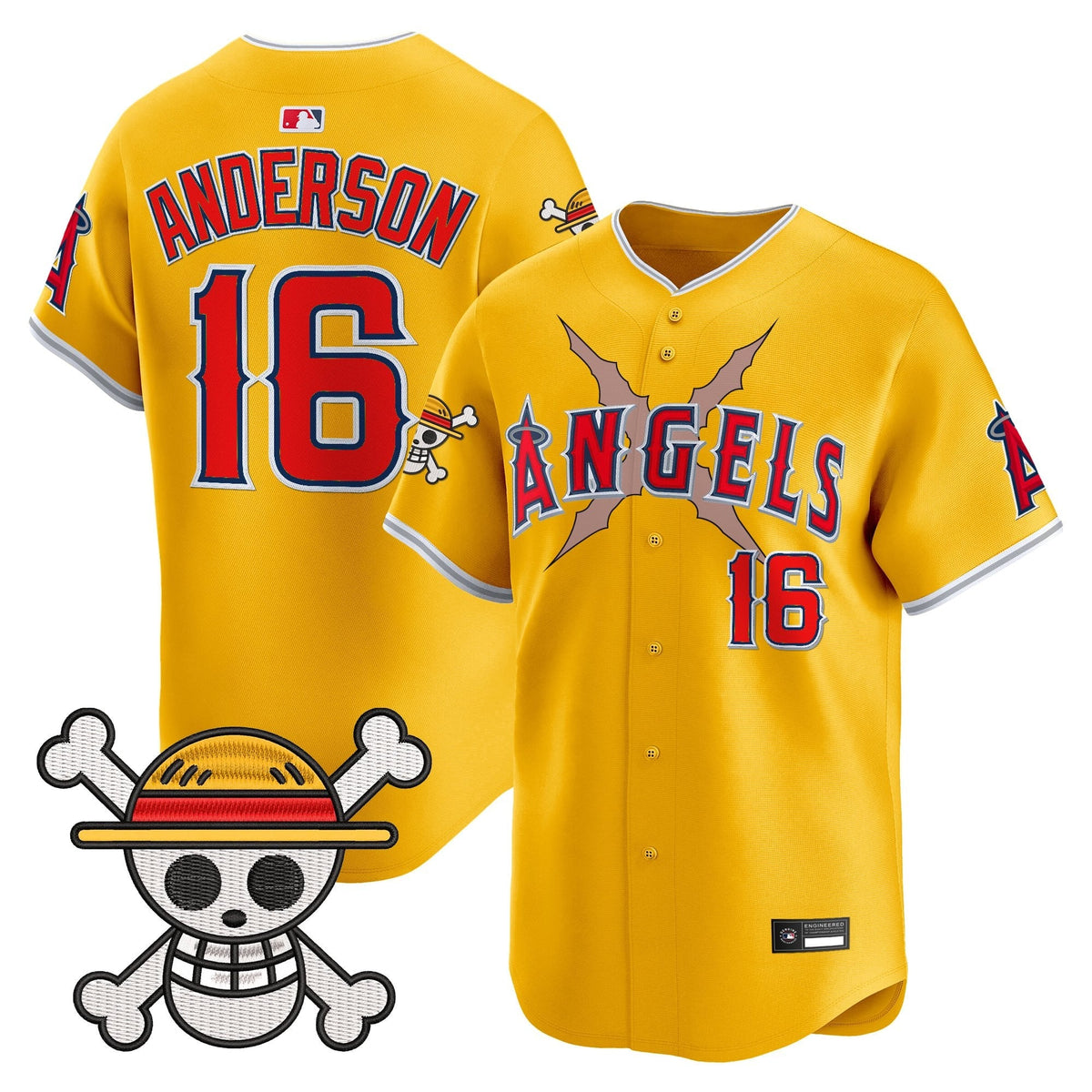 Los Angeles Angels x OP Vapor Premier Limited Jersey - Stitched