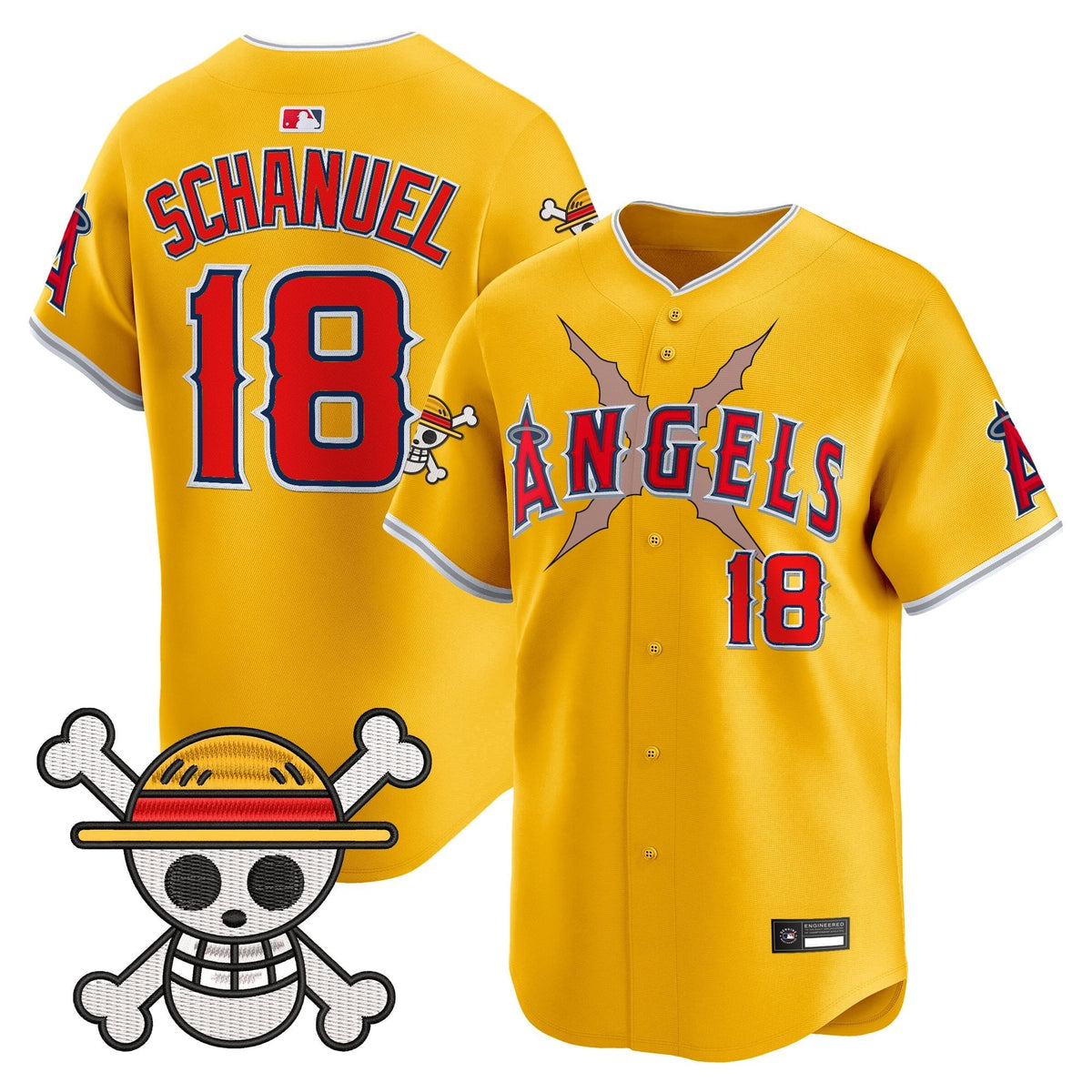 Los Angeles Angels x OP Vapor Premier Limited Jersey - Stitched