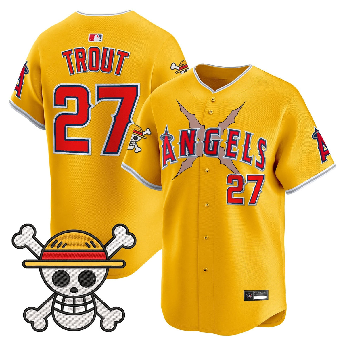 Los Angeles Angels x OP Vapor Premier Limited Jersey - Stitched