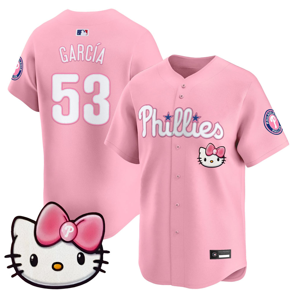 Philadelphia Phillies Hello Kitty Vapor Premier Limited Jersey â All Stitched