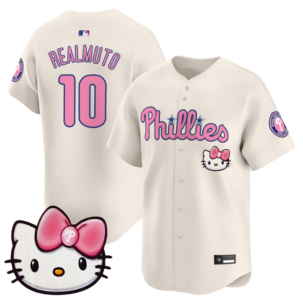 Philadelphia Phillies Hello Kitty Vapor Premier Limited Jersey â All Stitched