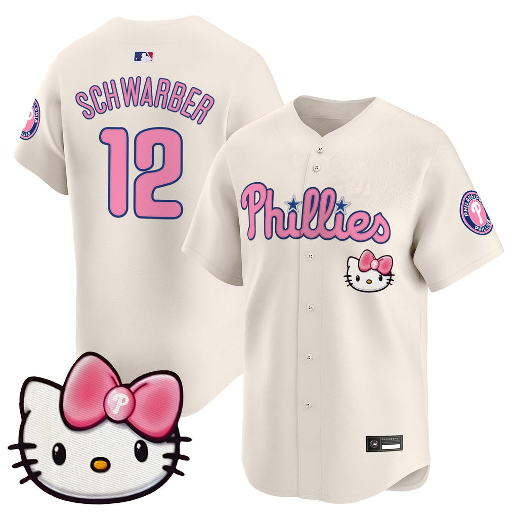 Philadelphia Phillies Hello Kitty Vapor Premier Limited Jersey â All Stitched