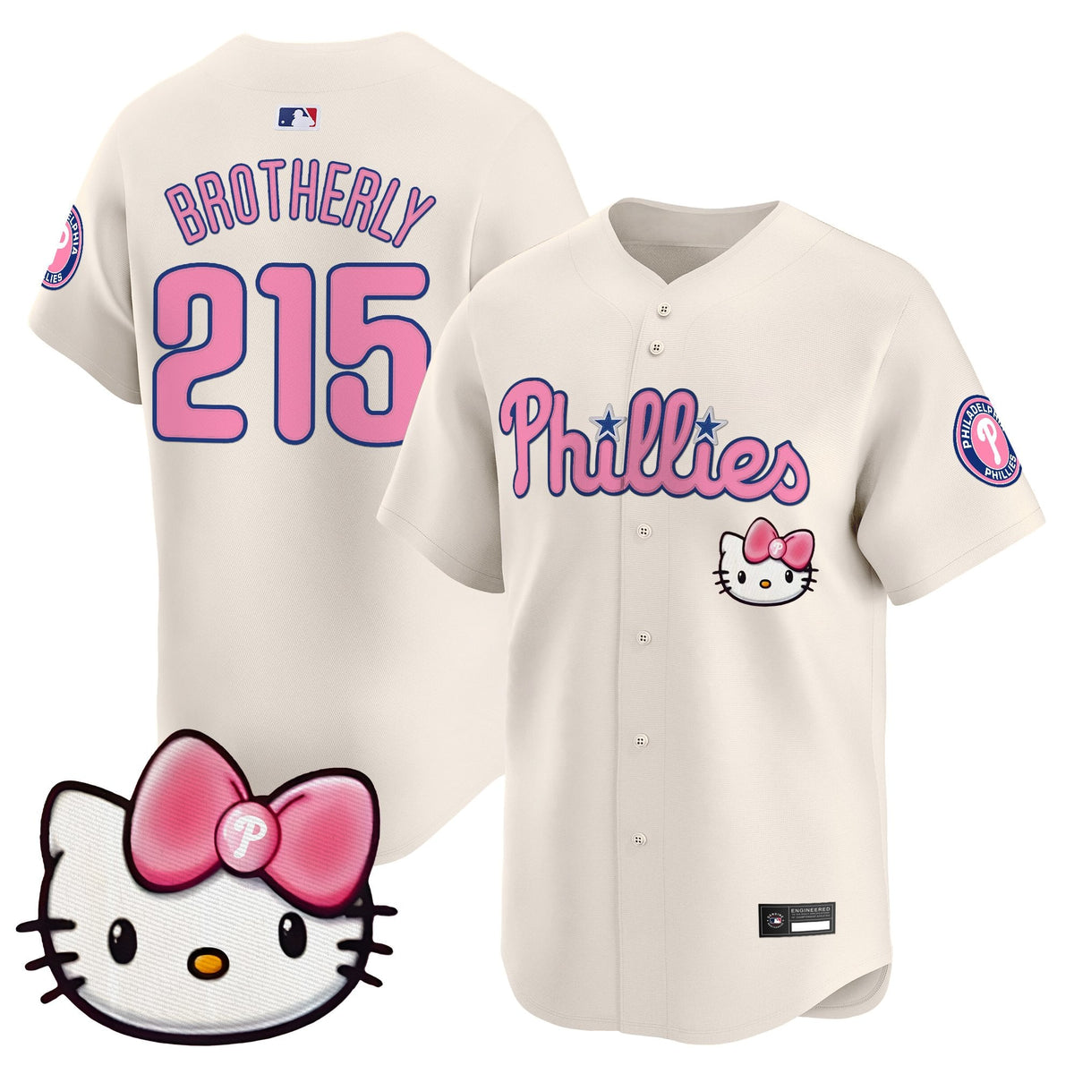 Philadelphia Phillies Hello Kitty Vapor Premier Limited Jersey â All Stitched