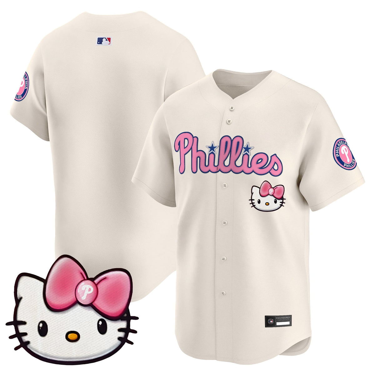Philadelphia Phillies Hello Kitty Vapor Premier Limited Jersey â All Stitched