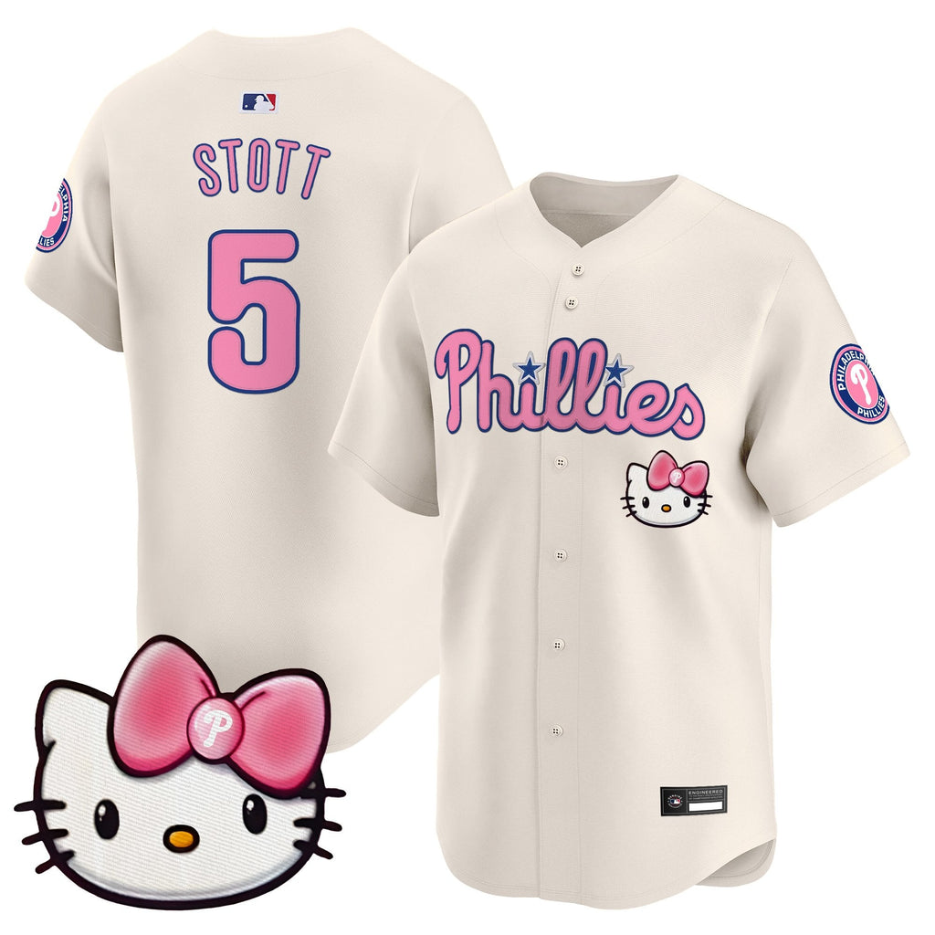 Philadelphia Phillies Hello Kitty Vapor Premier Limited Jersey â All Stitched