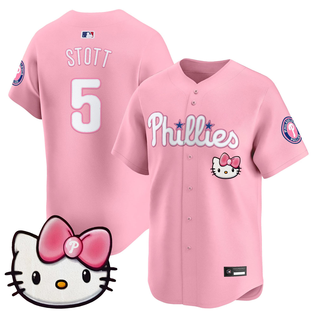 Philadelphia Phillies Hello Kitty Vapor Premier Limited Jersey â All Stitched