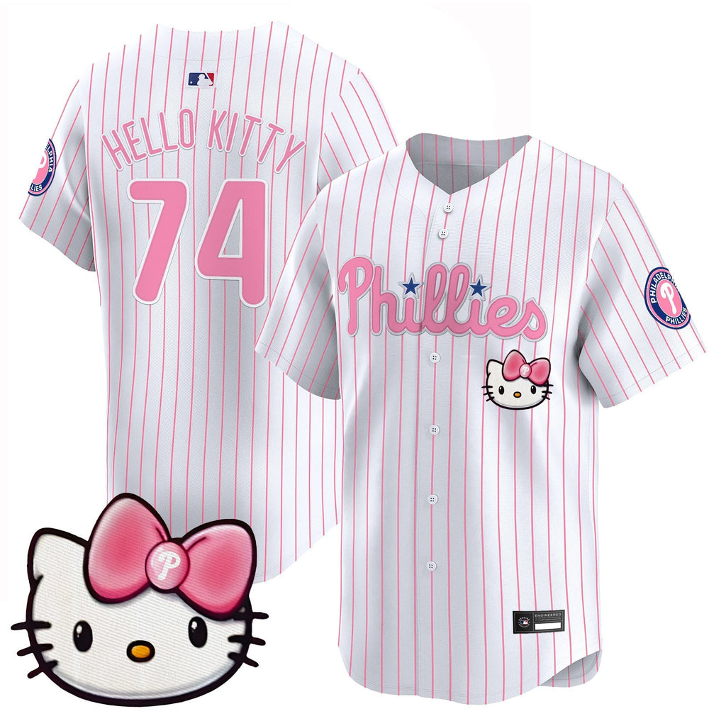 Philadelphia Phillies Hello Kitty Vapor Premier Limited Jersey â All Stitched