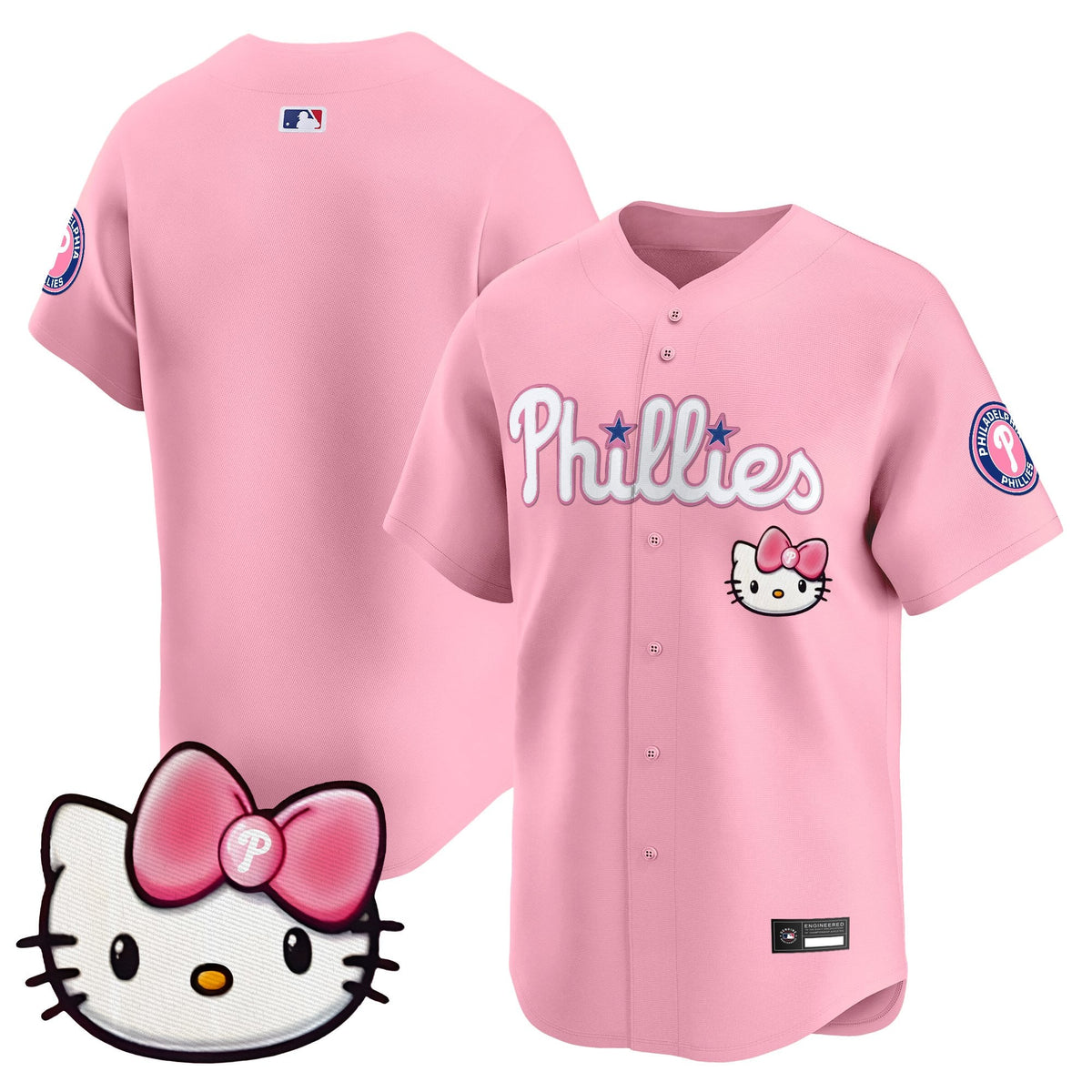Philadelphia Phillies Hello Kitty Vapor Premier Limited Jersey â All Stitched