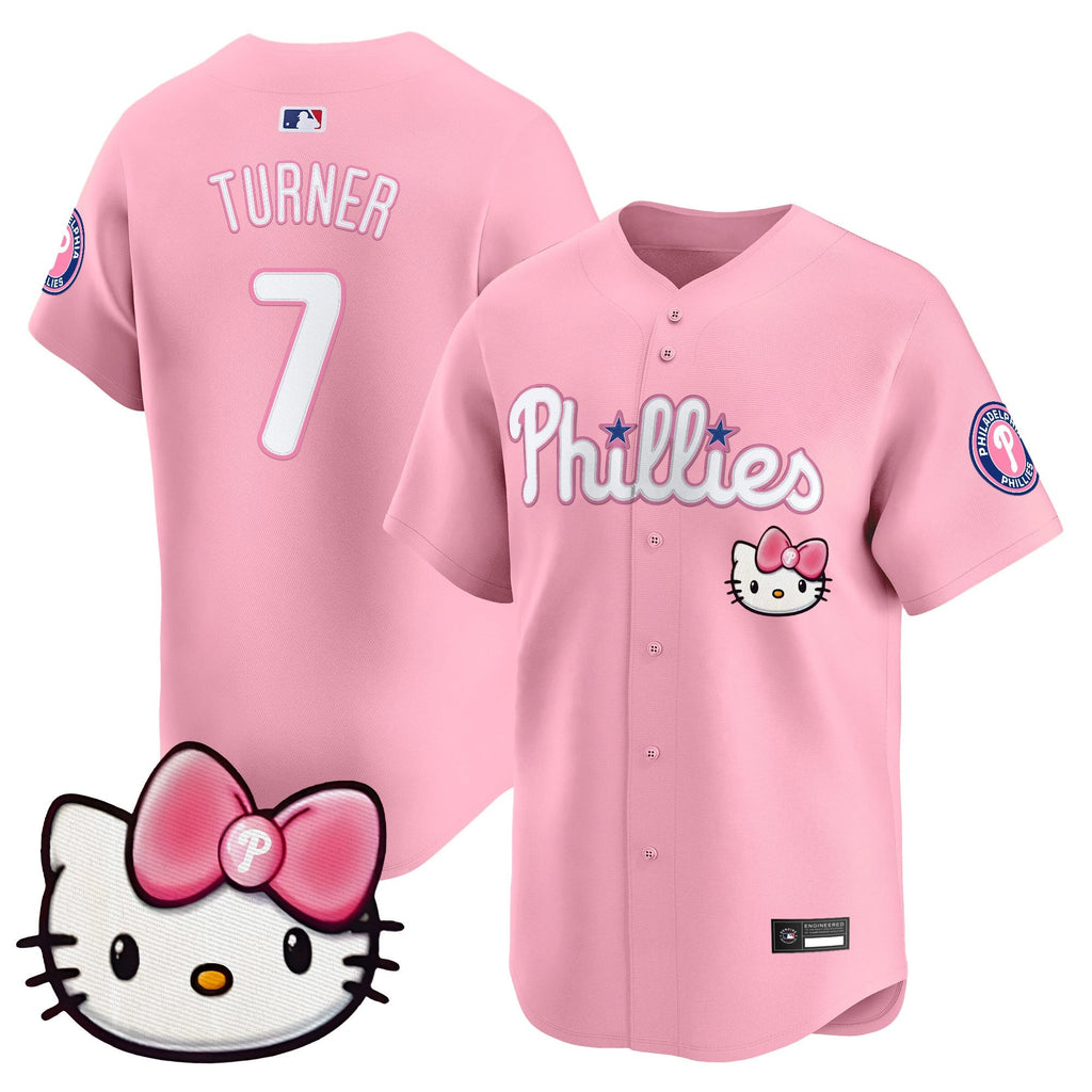 Philadelphia Phillies Hello Kitty Vapor Premier Limited Jersey â All Stitched