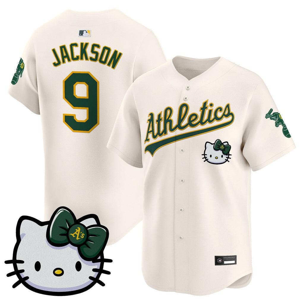 Oakland Athletics Meow KT Vapor Premier Limited Jersey â All Stitched