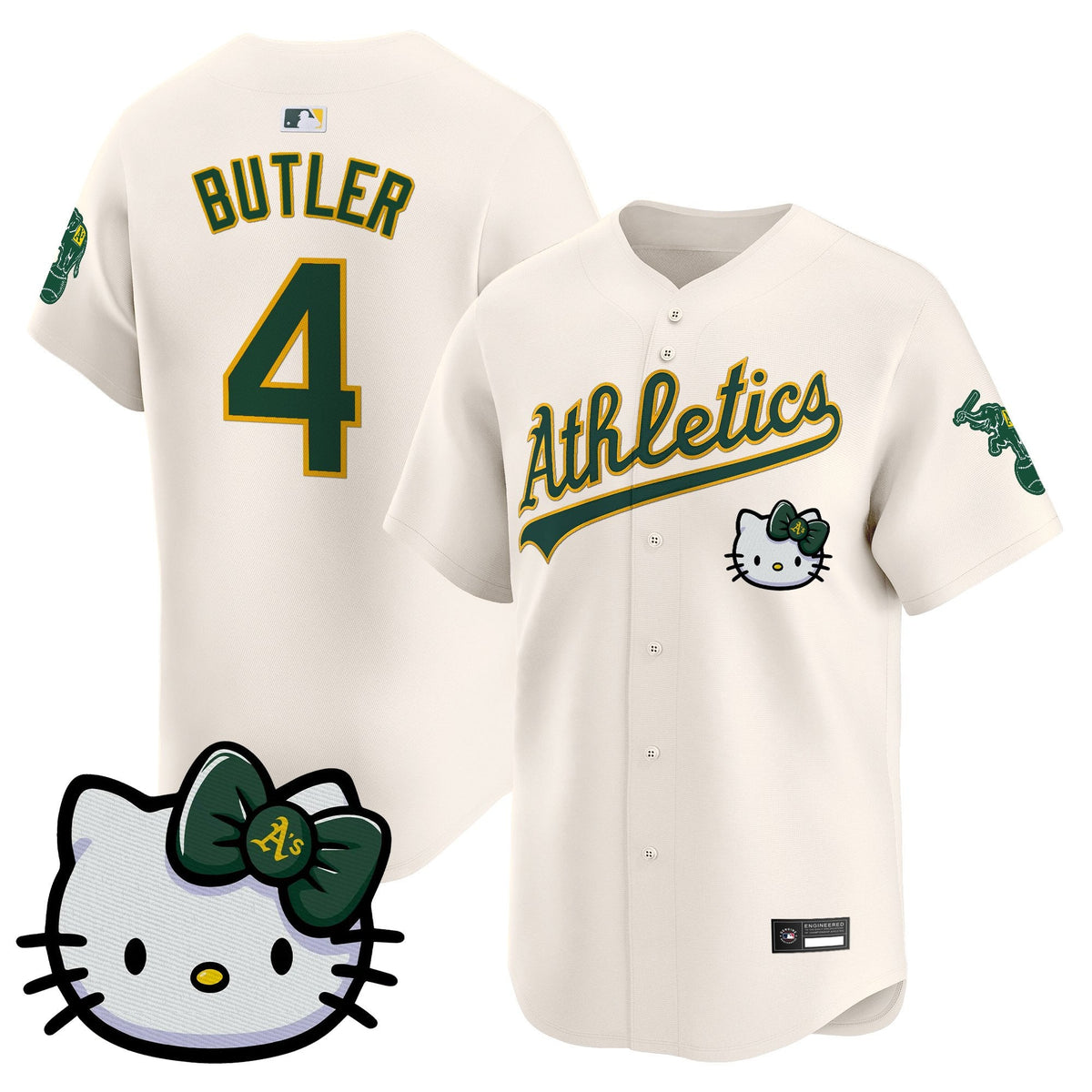 Oakland Athletics Meow KT Vapor Premier Limited Jersey â All Stitched