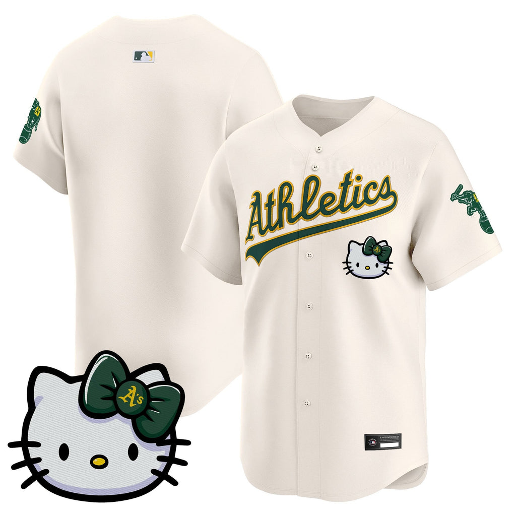 Oakland Athletics Meow KT Vapor Premier Limited Jersey â All Stitched