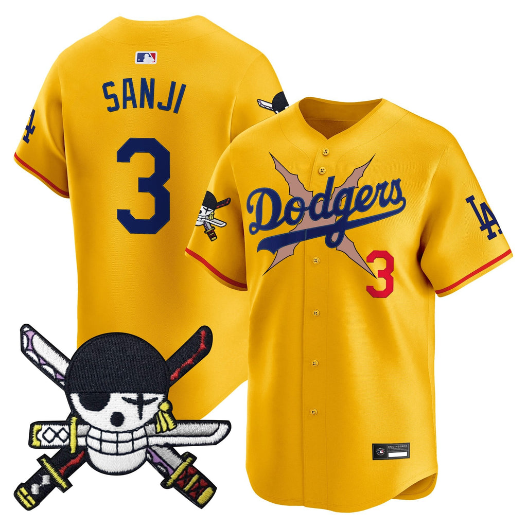 Los Angeles Dodgers x  OP Zr Patch Vapor Premier Limited Jersey - Stitched