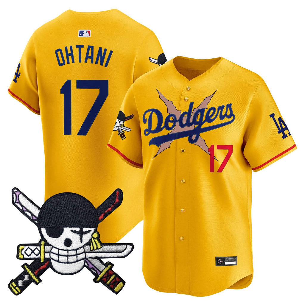 Los Angeles Dodgers x  OP Zr Patch Vapor Premier Limited Jersey - Stitched