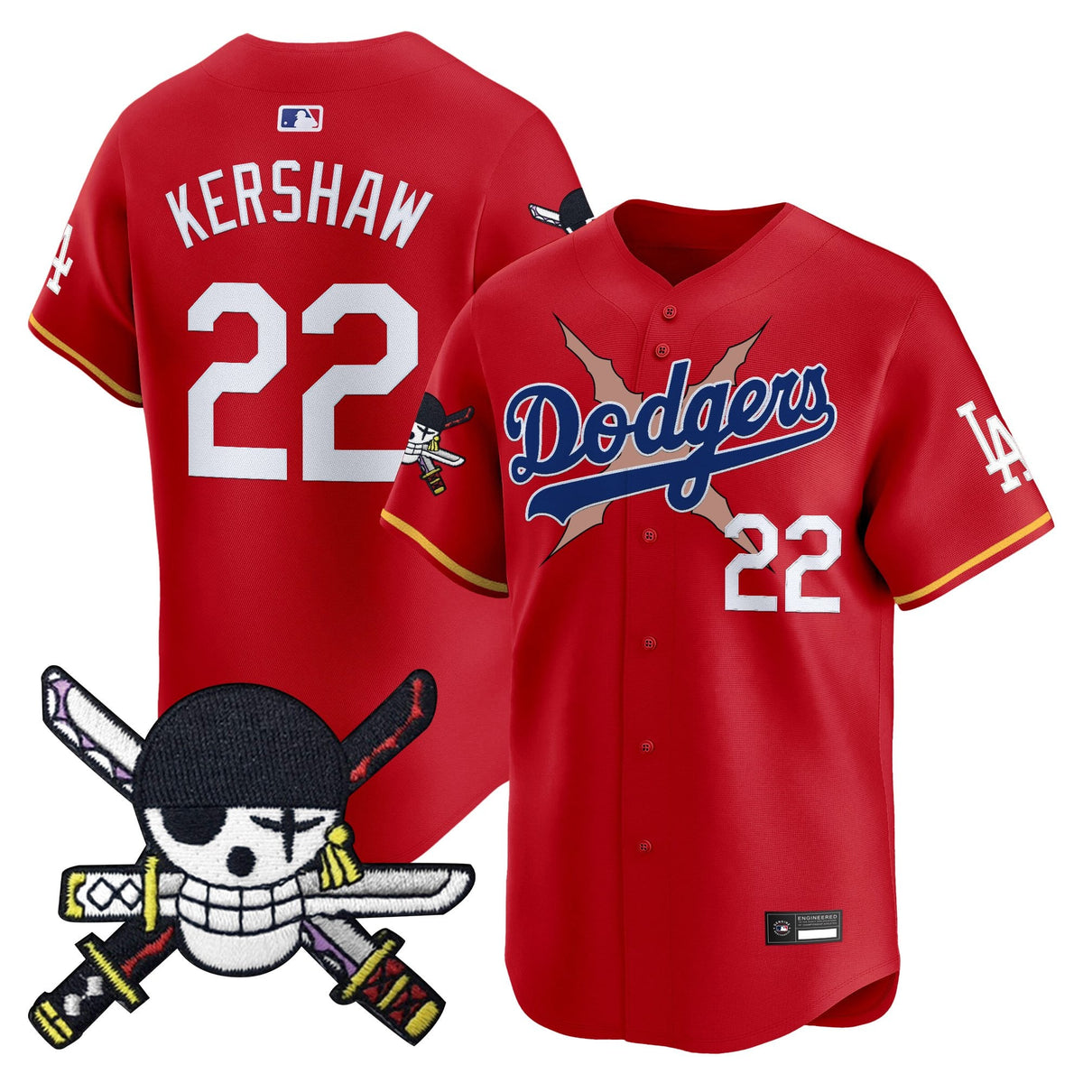 LAD x  OP Zr Patch Vapor Premier Limited Jersey - Stitched