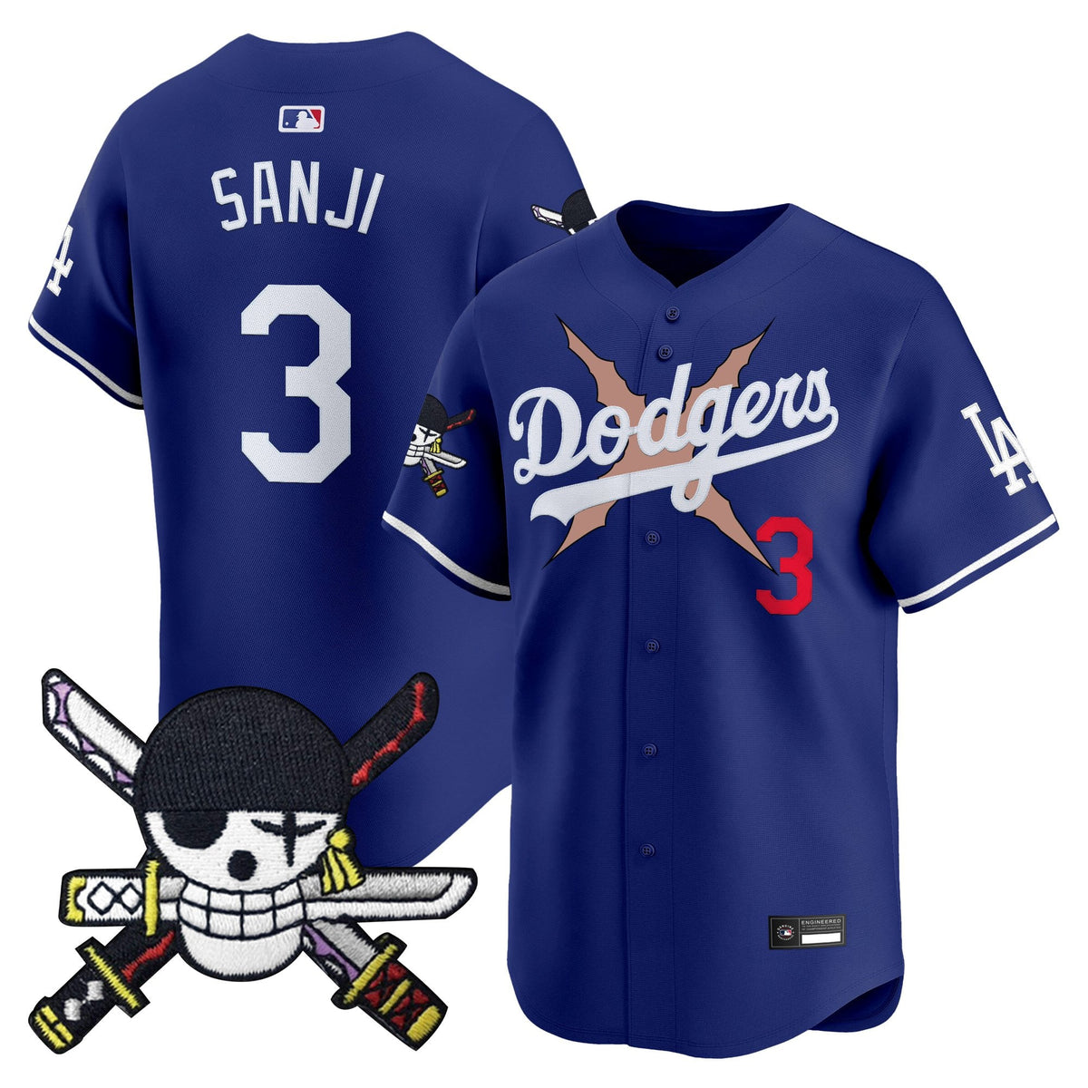 LAD x  OP Zr Patch Vapor Premier Limited Jersey - Stitched